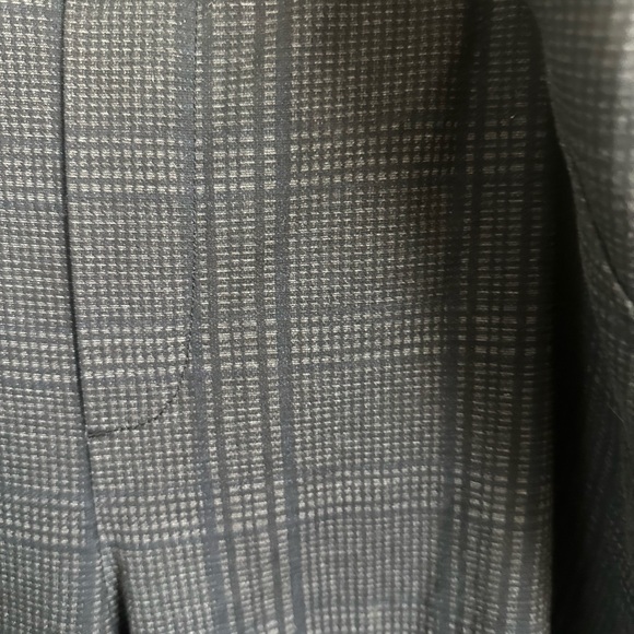 Wit & Wisdom Charcoal Plaid Trousers - Picture 4 of 6